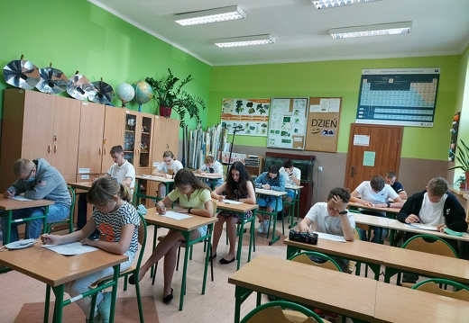 Gminny Konkurs Wiedzy Ekologicznej „Zielone Serce bije w nas”.